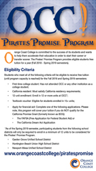 Pirates' Promise kiosk