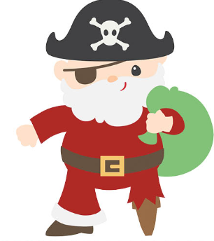 Pirate Santa