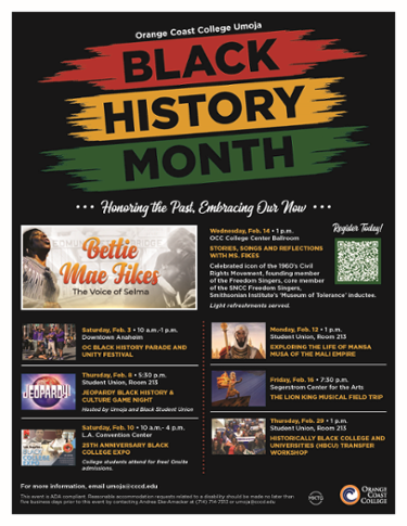 black history month flyer